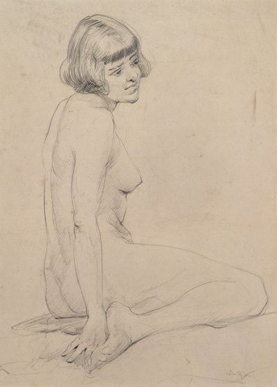 Weiblicher Akt von Albert Williams